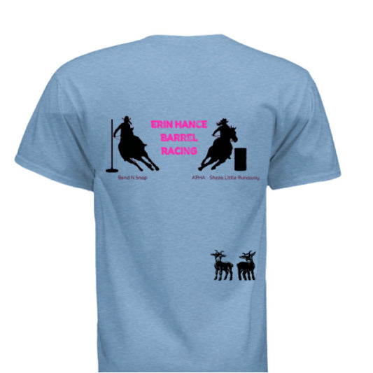 BLUE TRIBLEND - BACK